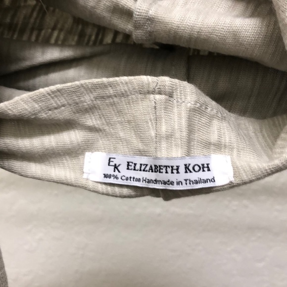 Elizabeth Koh Tan Infinite Scarf Cotton - Picture 3 of 9